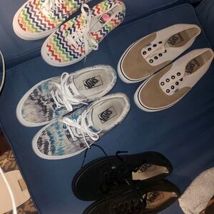 Vans bundle (4) size 7.5